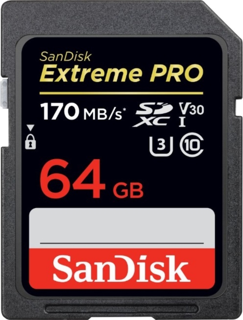 SANDISK Memoria SD 64 GB SDXC Sandisk Extreme Pro